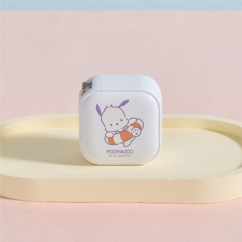 三丽鸥男团帕恰狗与山姆企鹅GaN 45W Type-C双孔充电头 - 数码小物 - 塑料 多色