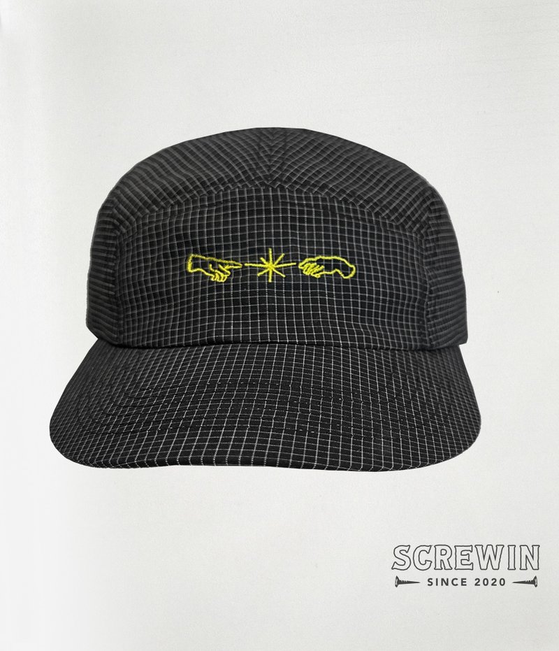 the Connection cap - 帽子 - 其他材质 黑色