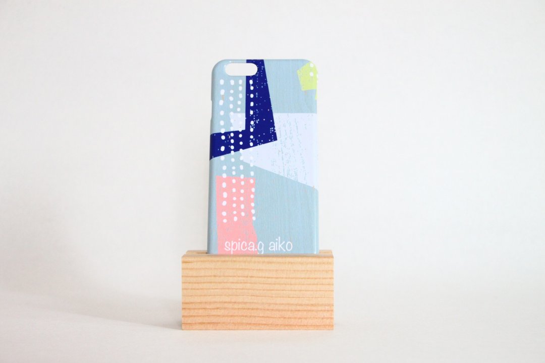 bluegray iphone/Androidcase iPhone5/5s/5c/6/6s/7/8/SE/Galaxy S6.5.4/Xperia Z3.Z1f etc... - 手机壳/手机套 - 塑料 灰色