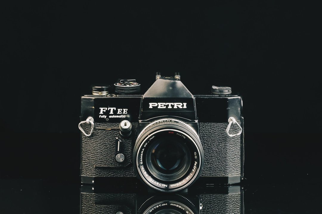 PETRI FT EE+PETRI 55mm F=1.8 #2257 #135底片相机 - 相机 - 其他金属 黑色