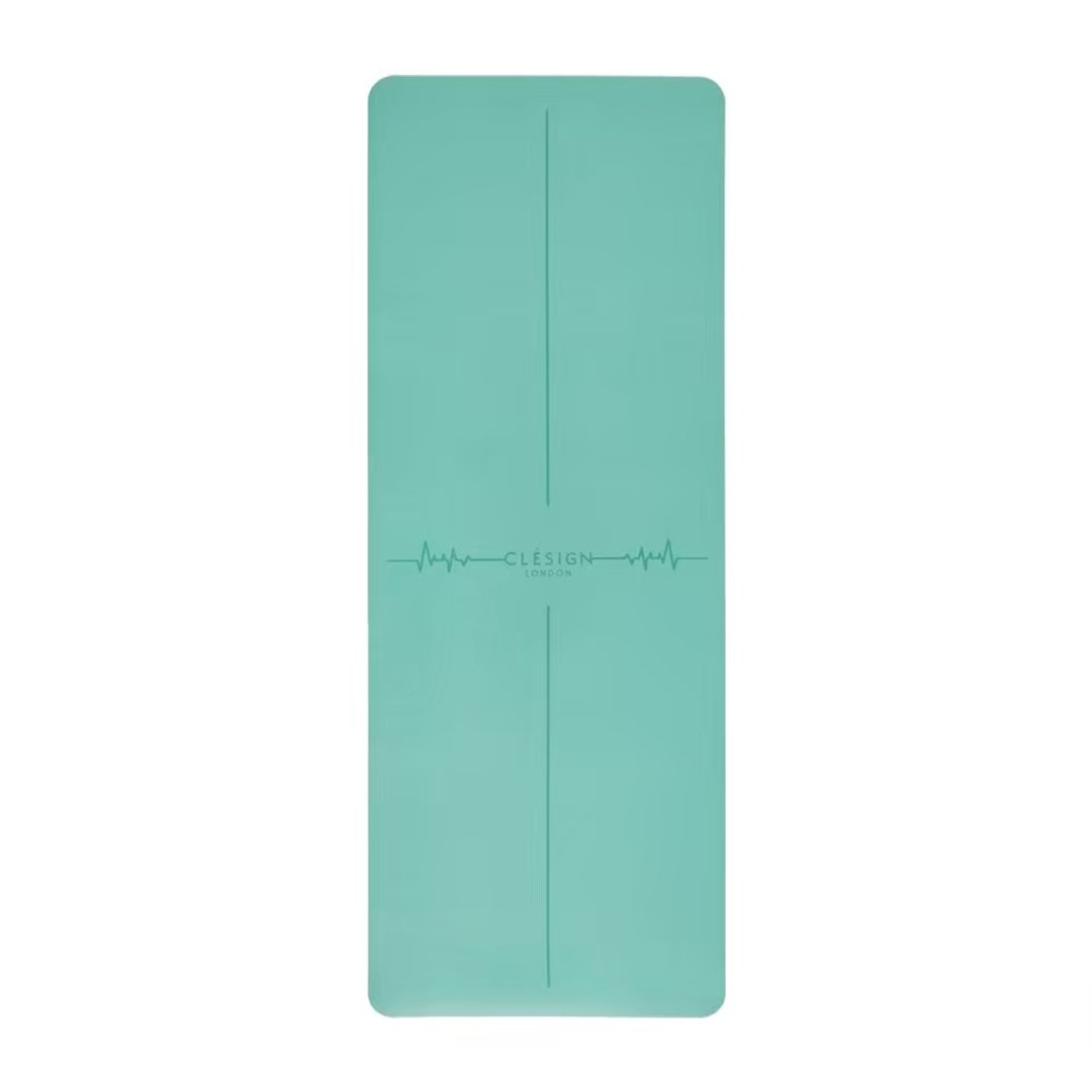 【Clesign】COCO Follow The Heartbeat Mat4.5mm-TidewaterGreen - 瑜珈垫 - 其他材质 绿色