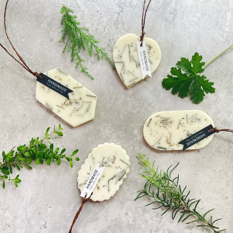 纯天然精油驱蚊片 - 香薰/精油/线香 - 蜡 