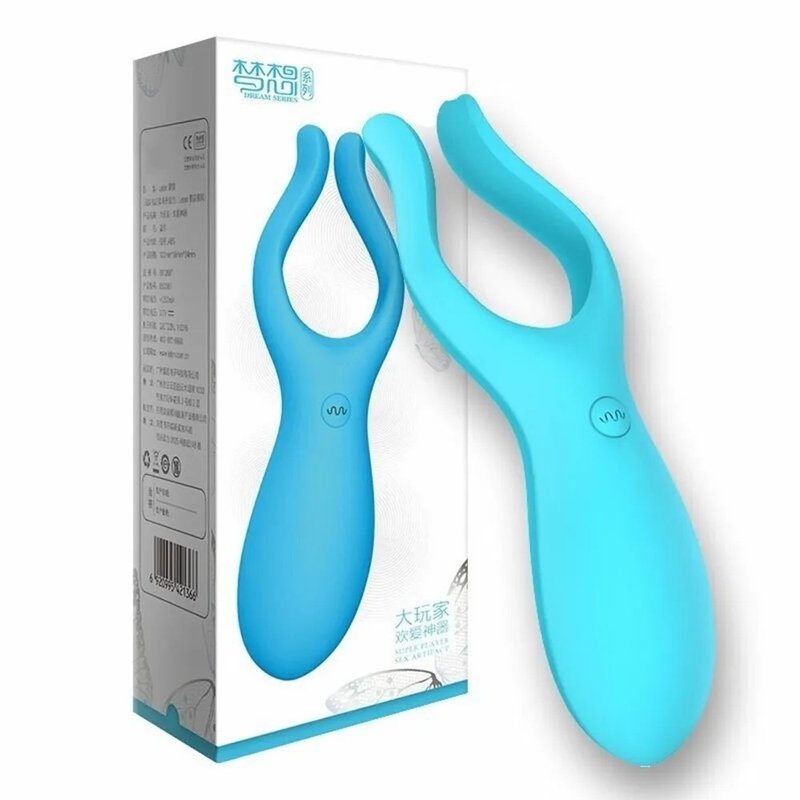 Leten 抖王大玩家 3x7频多功能震动调情按摩棒 - 情趣用品 - 硅胶 多色