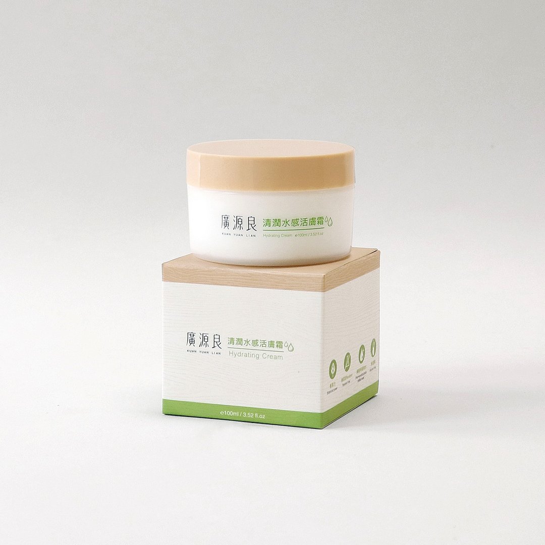 【广源良】清润水感活肤霜 100ml - 日霜/晚霜 - 其他材质 绿色