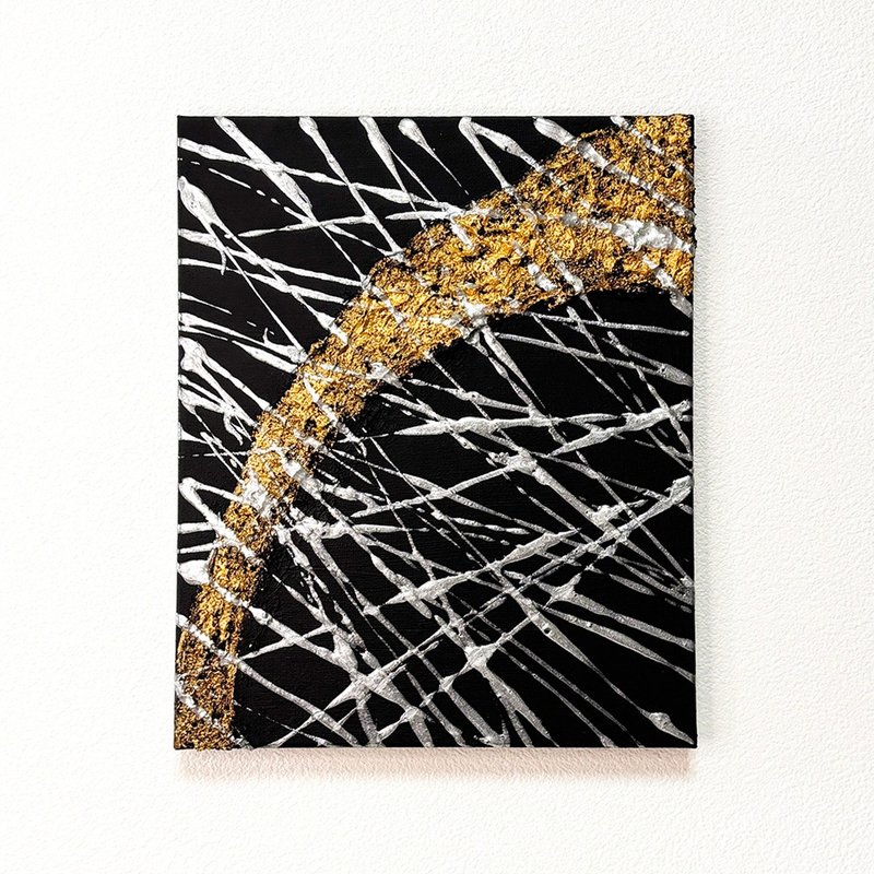 原画 原创 绘画 压克力画 陨石 27.3×22cm - 海报/装饰画/版画 - 其他材质 黑色