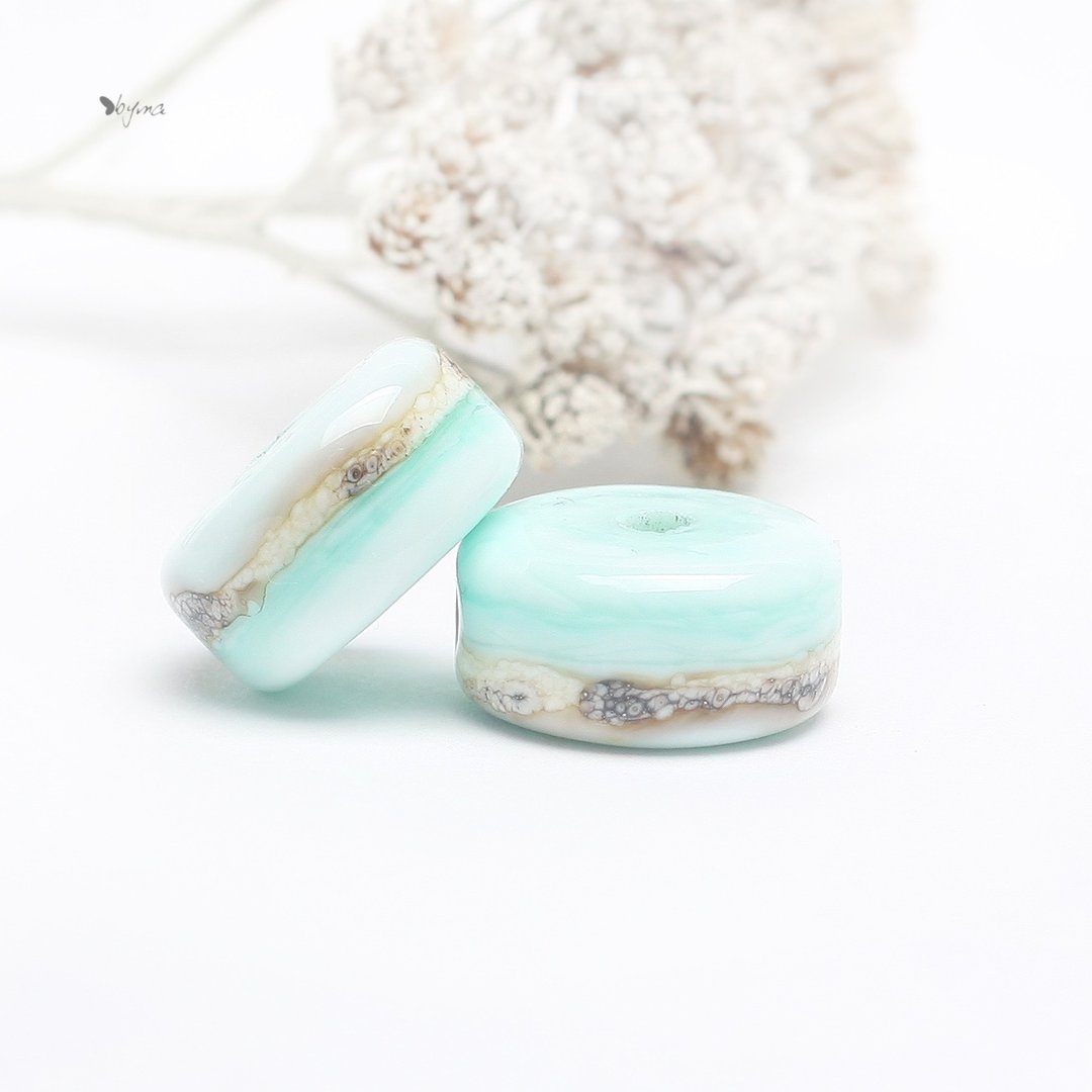 Handmade glass beads - 陶艺 - 玻璃 绿色
