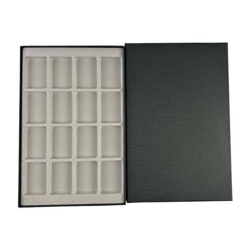 纸盒 16 方形 用于塑料散装盒 - 收纳用品 - 塑料 黑色