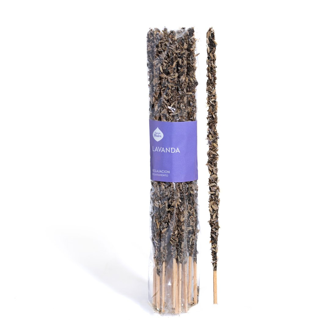 【Sagrada Madre】薰衣草-氛母20香薰棒 - 香薰/精油/线香 - 植物．花 卡其色