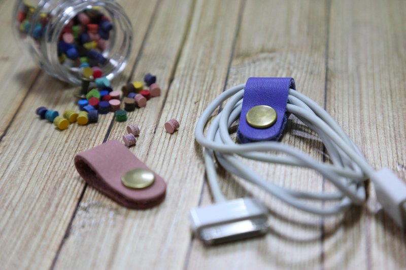 扣扣集线器(2入) - 收纳用品 - 真皮 