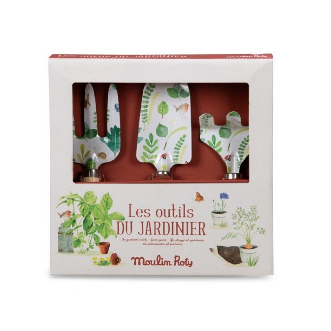 法国 Moulin Roty Le Jardin 花园工具组 - 玩具/玩偶 - 塑料 多色