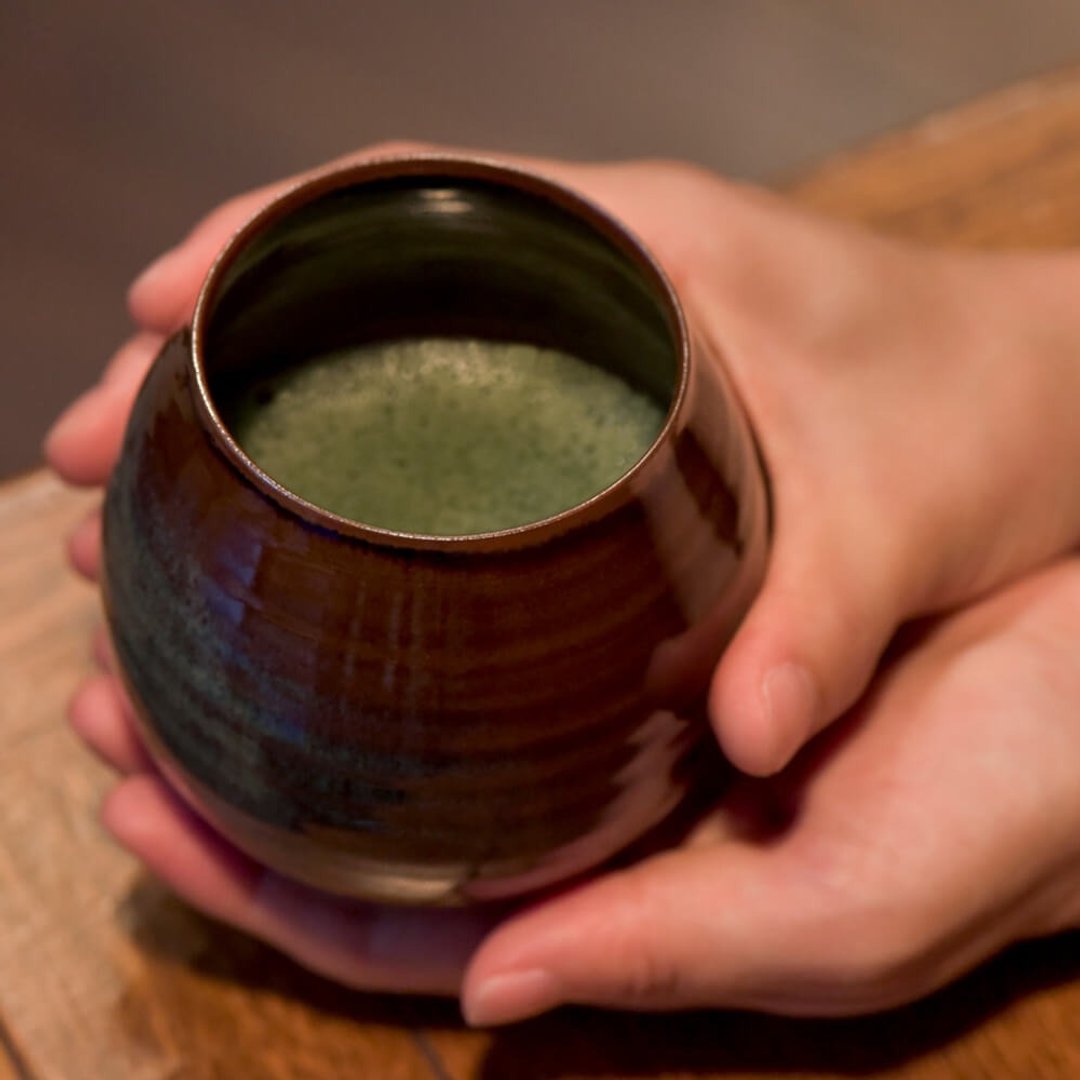 香杯 中等大小 有五种颜色可供选择 高取器 高取器 自由杯 - 茶具/茶杯 - 陶 咖啡色