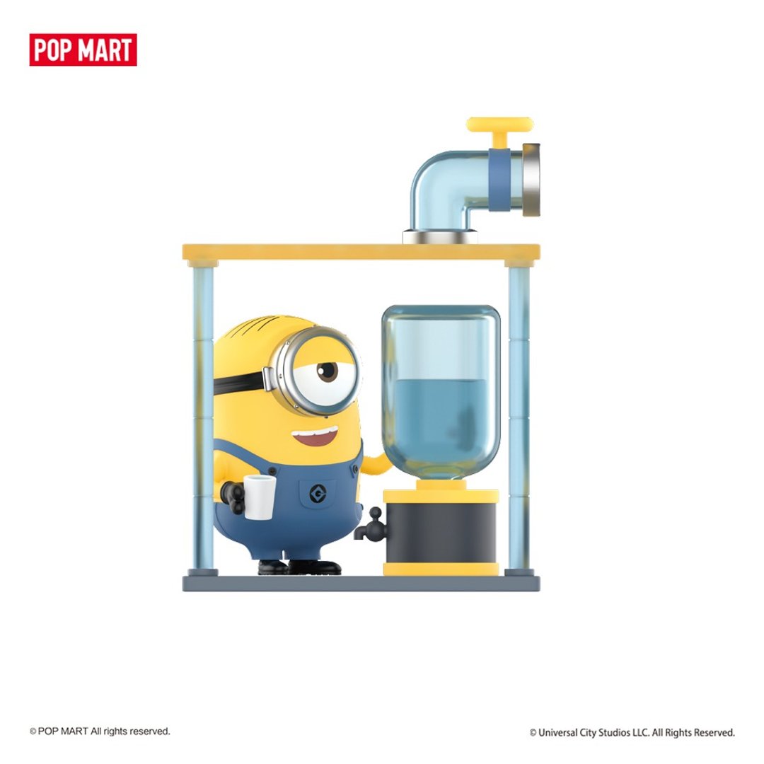 Minions 小小兵秘密基地系列公仔盒玩(两入随机款) - 玩偶/公仔 - 塑料 黄色