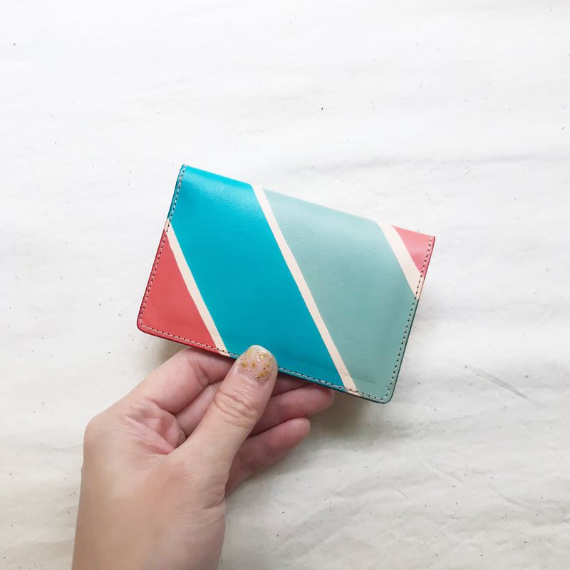 卡夹_名片夹_极简版4卡位_ 茄芷袋传统三色 - 证件套/卡套 - 真皮 多色