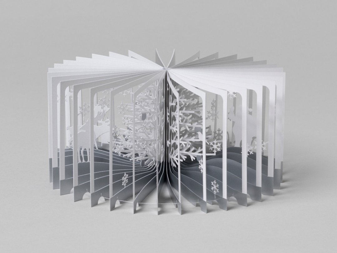 360-degree BOOK Snowy World - 其他 - 纸 