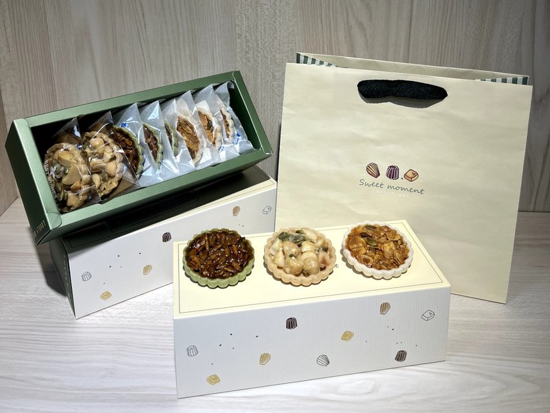 【微笑天使】8入最中饼礼盒 - 手工饼干 - 纸 