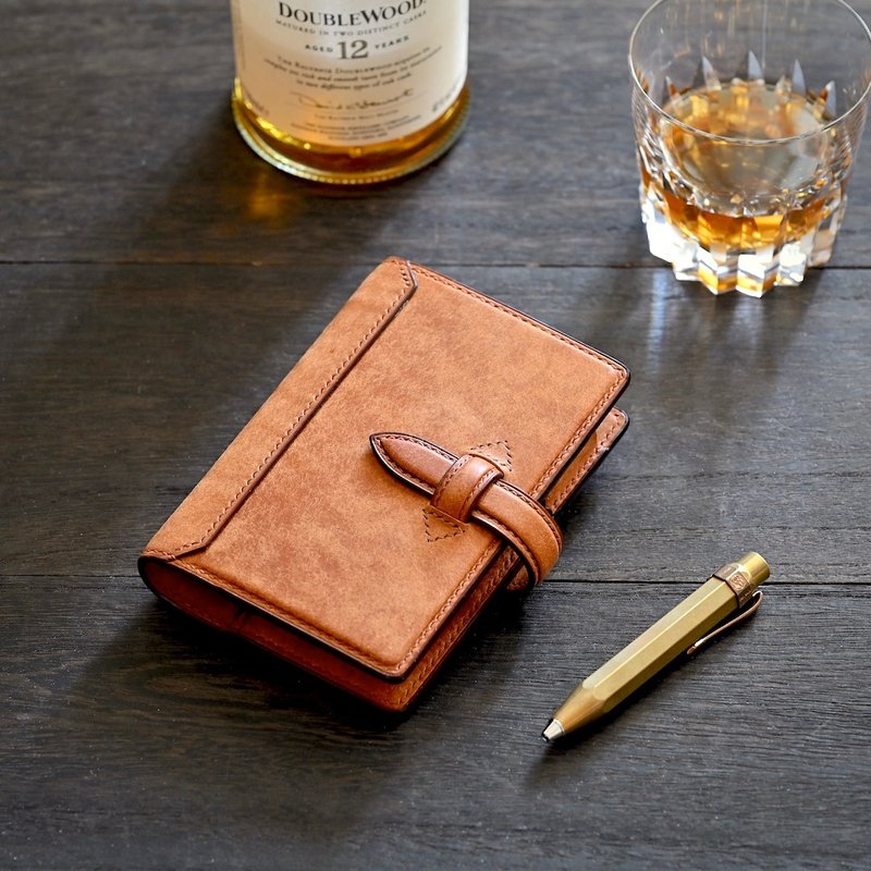 系统手帐 Mini 6 颜色订制 - 笔记本/手帐 - 真皮 咖啡色