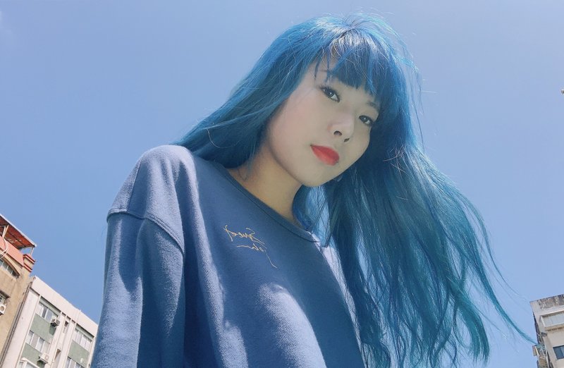 独立乐团 甜约翰 OVERSIZE 经典LOGO团 黑色蓝色 - 中性连帽卫衣/T 恤 - 聚酯纤维 