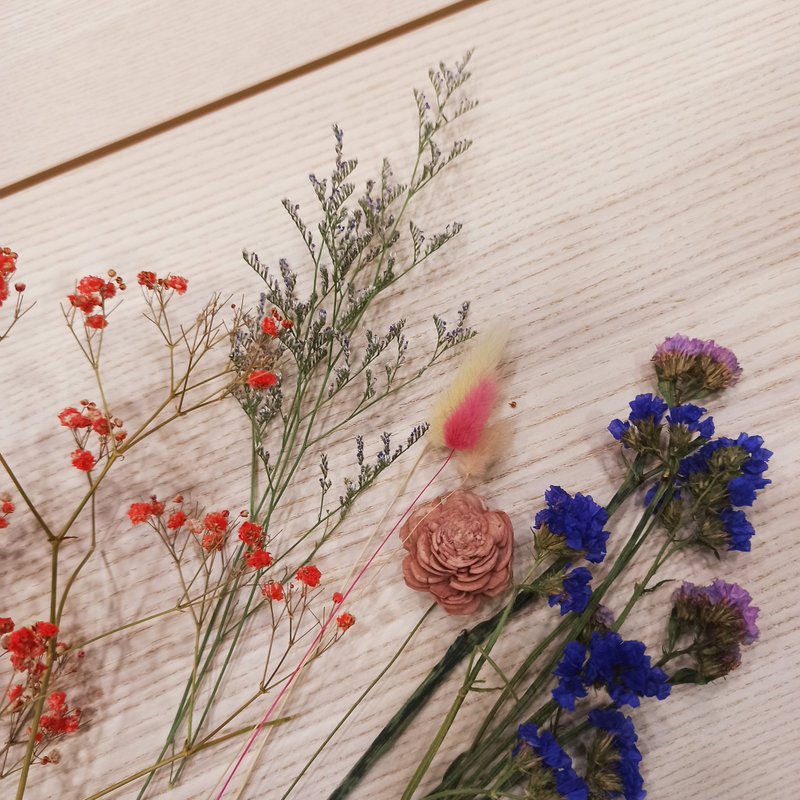 干燥花材料包 干燥花 永生花  情人节 七夕婚礼小物 diy 扩香花 - 植栽 - 植物．花 