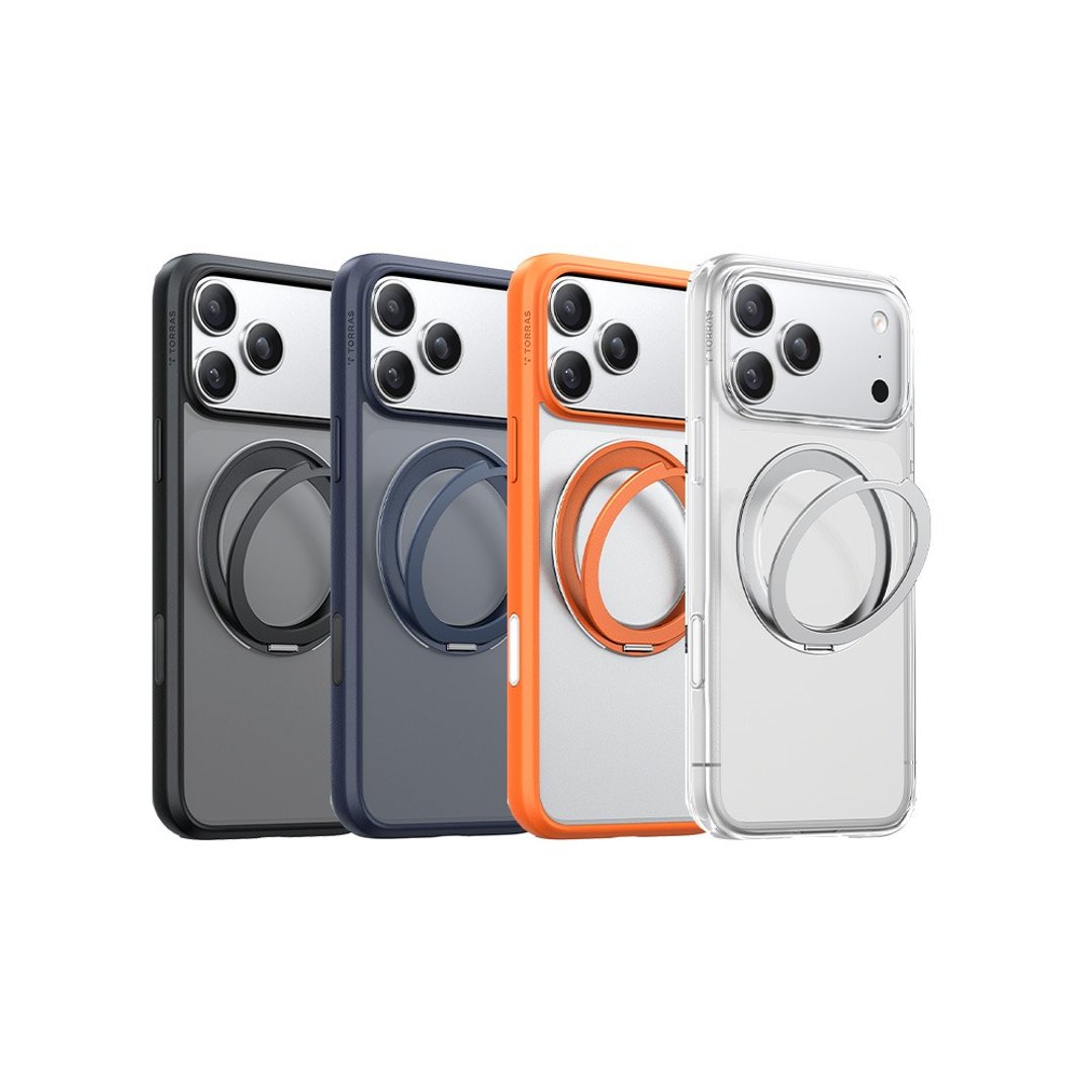 【iPhone 17系列】TORRAS Ostand R(Pro) 相机按键支架防摔手机壳 - 手机壳/手机套 - 其他材质 多色