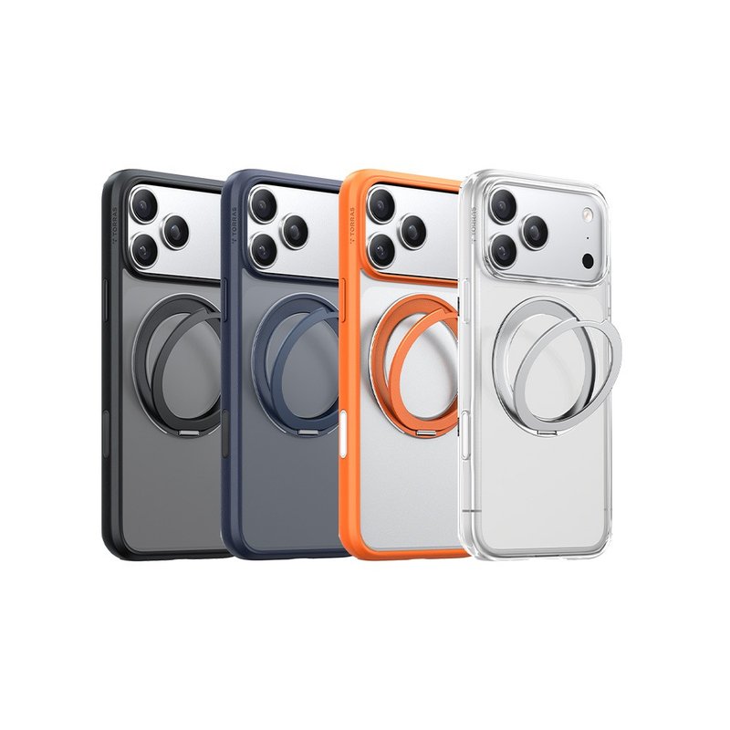 【iPhone 17系列】TORRAS Ostand R(Pro) 相机按键支架防摔手机壳 - 手机壳/手机套 - 其他材质 多色