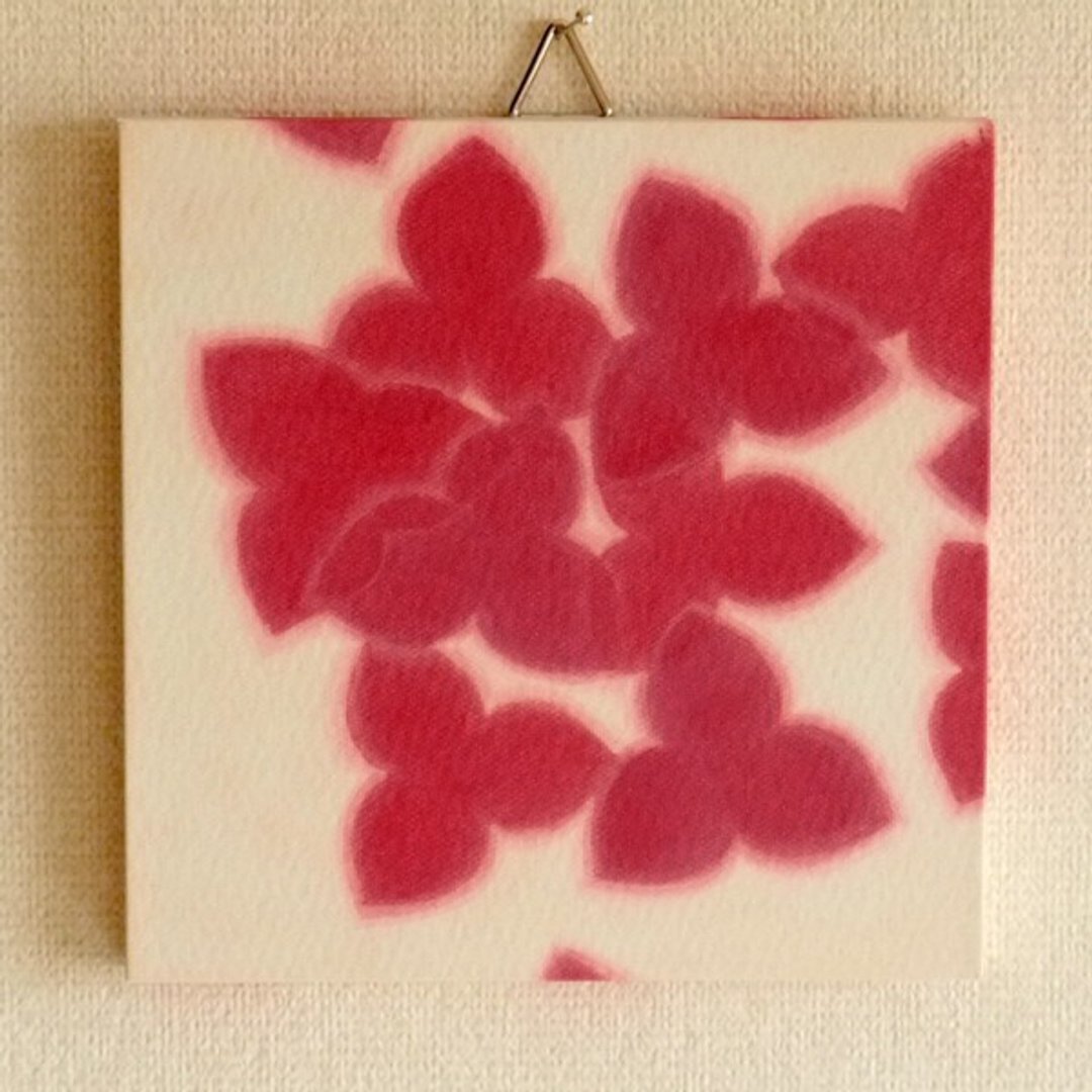 Mini panel No.39/Fragment of memory - 海报/装饰画/版画 - 纸 红色