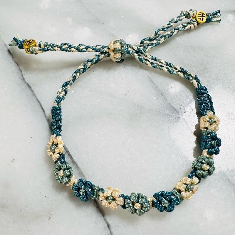 2024有钱花手绳系列/手链设计Bracelet design/手工编织 - 手链/手环 - 尼龙 