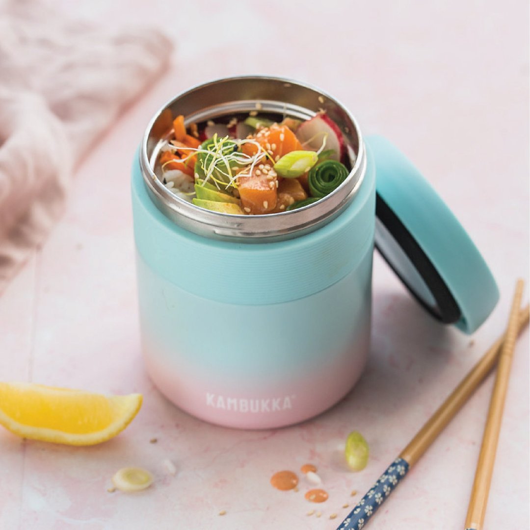BORA 不锈钢保温食物罐 20oz (600ml) - 霓虹薄荷 - 保温瓶/保温杯 - 不锈钢 多色