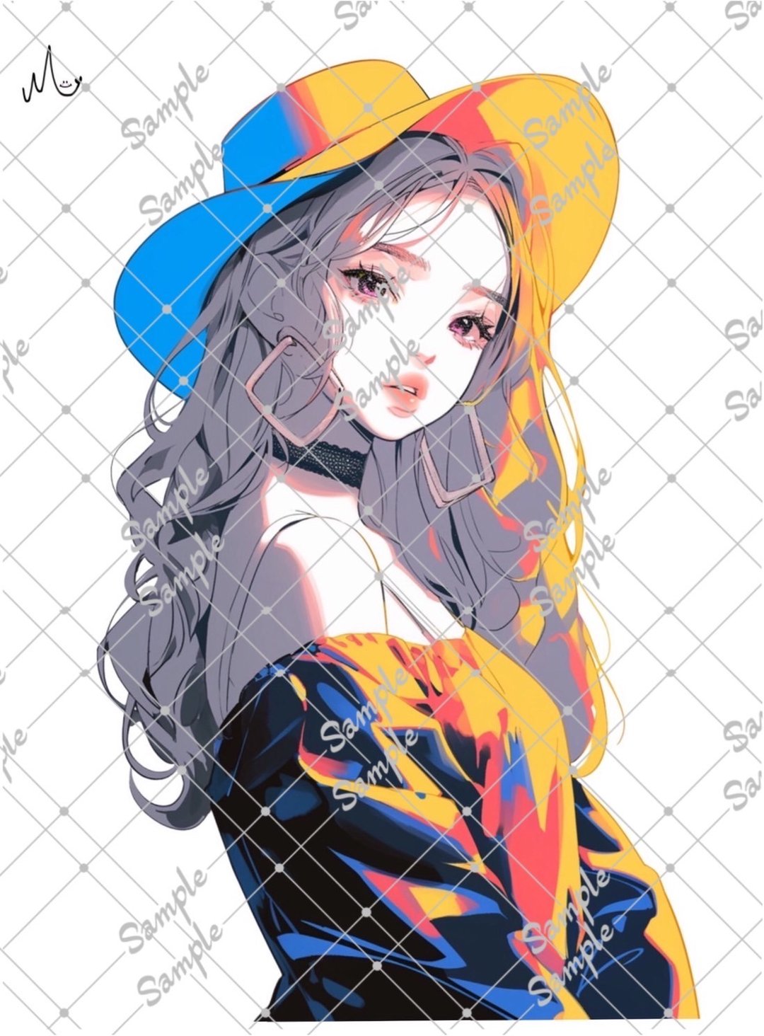 原创人物贴纸 - 贴纸 - 纸 