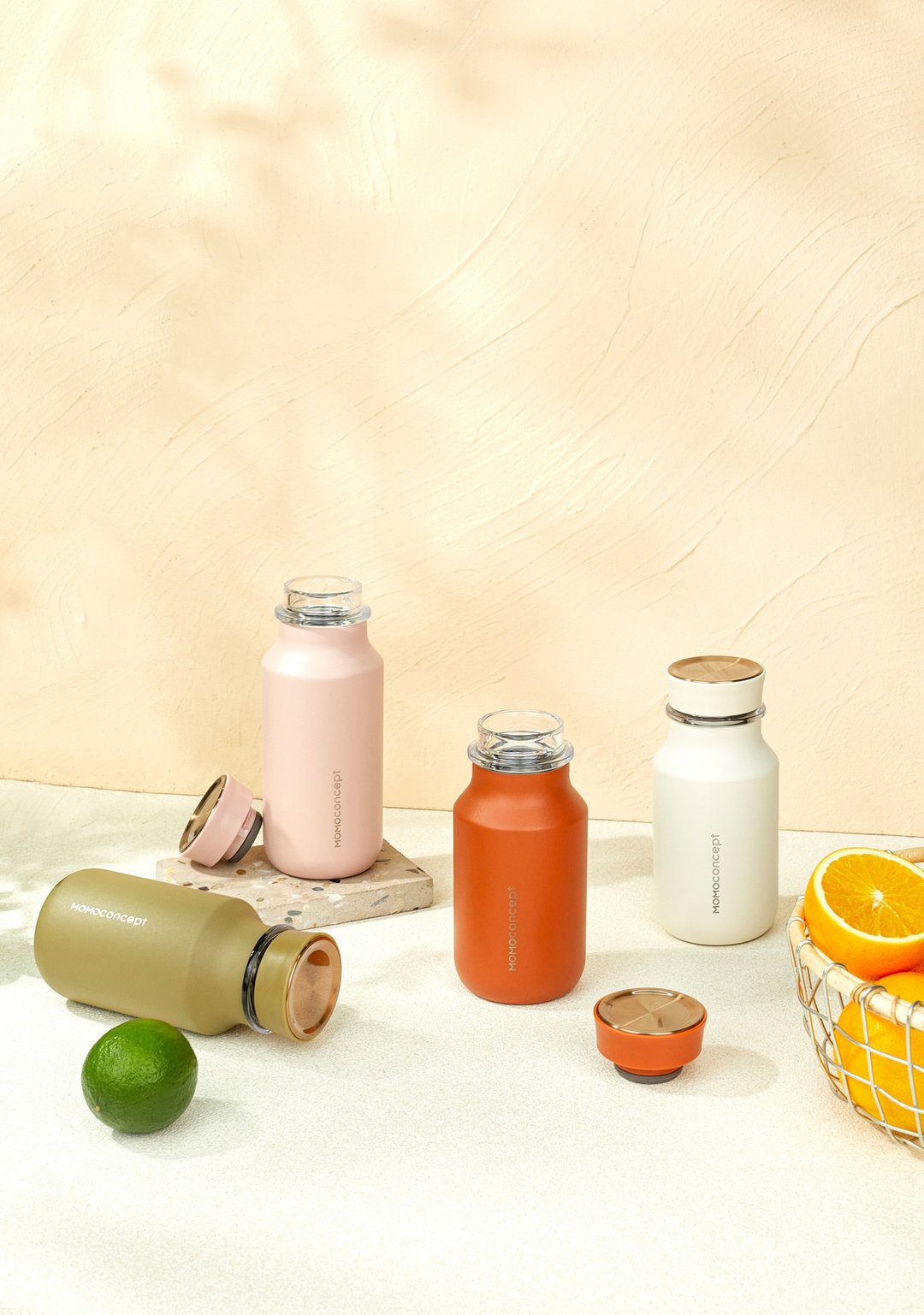 日本 MOMOCONCEPT CAPELLA TUMBLER 咖佩乐随行保温杯 460ml - 保温瓶/保温杯 - 不锈钢 多色
