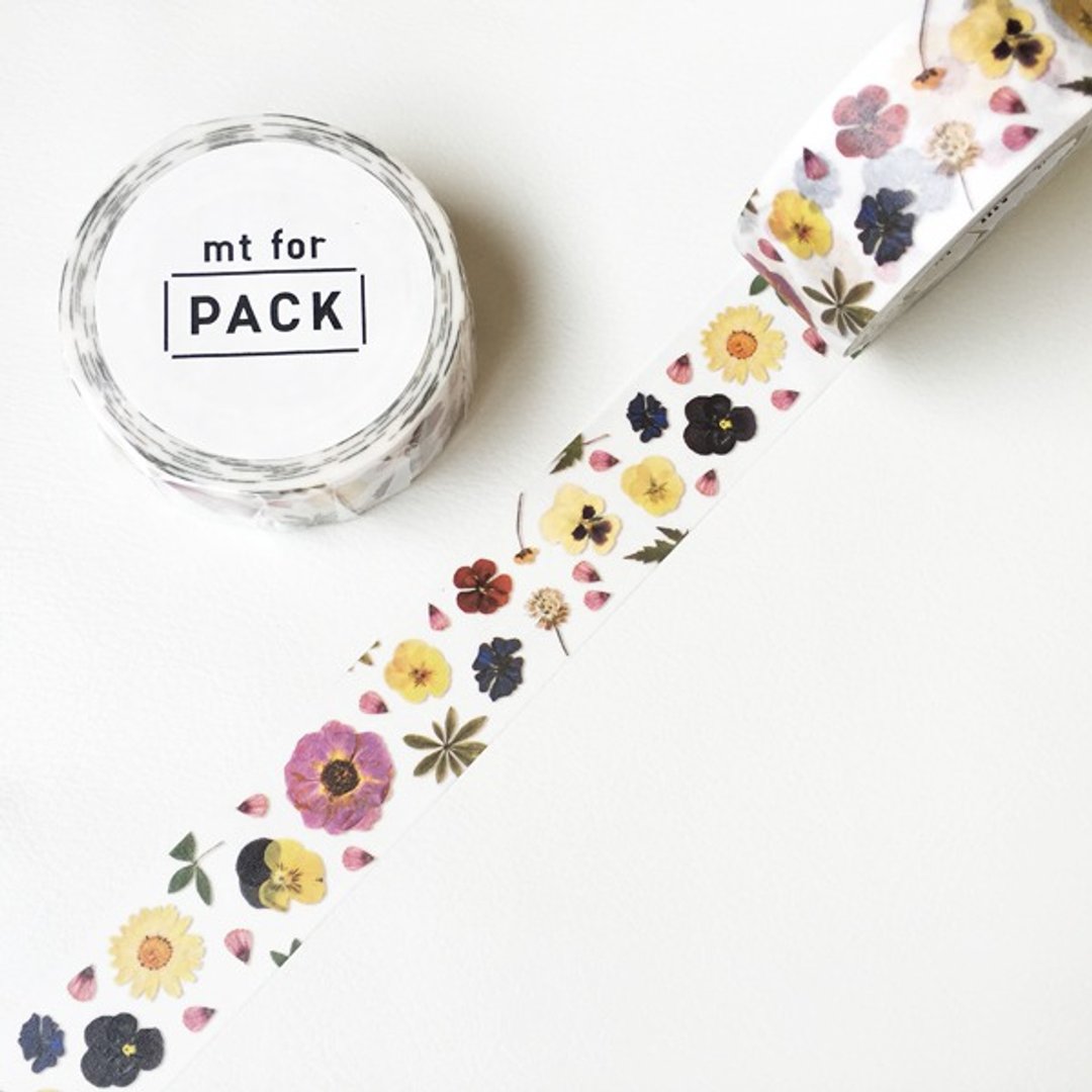 mt 和纸胶带 Pack系列【押花 (MTPACK09)】2016Summer - 纸胶带 - 纸 多色