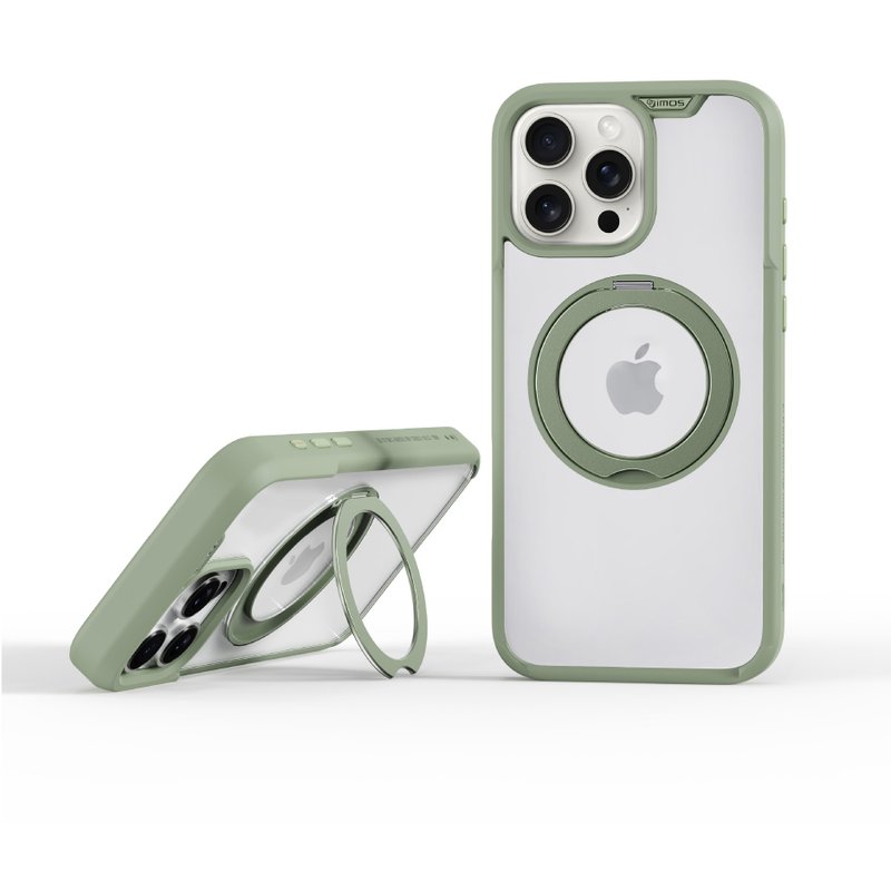 imos iPhone16 系列 磁吸支架军规防震保护壳 (5色) - 手机壳/手机套 - 其他材质 多色