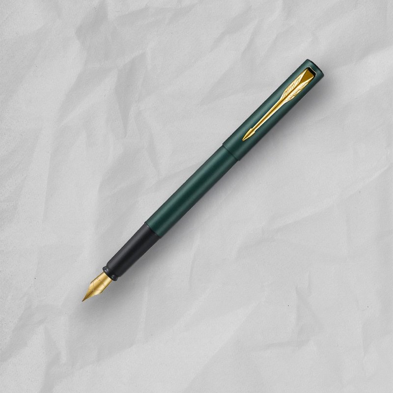 PARKER 派克 威雅XL系列 潮水绿 钢笔 F尖 免费刻字 (原厂正货) - 钢笔 - 其他金属 绿色