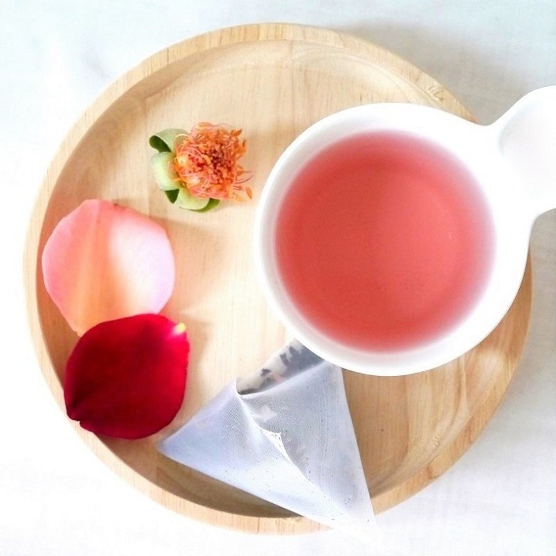 农五味-玫瑰花茶-立体茶包(5包入) - 茶 - 植物．花 红色