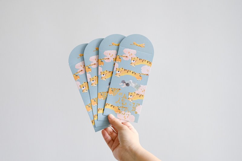 利是封/红包袋- 如虎添翼 - 10入 - 红包/春联 - 纸 多色