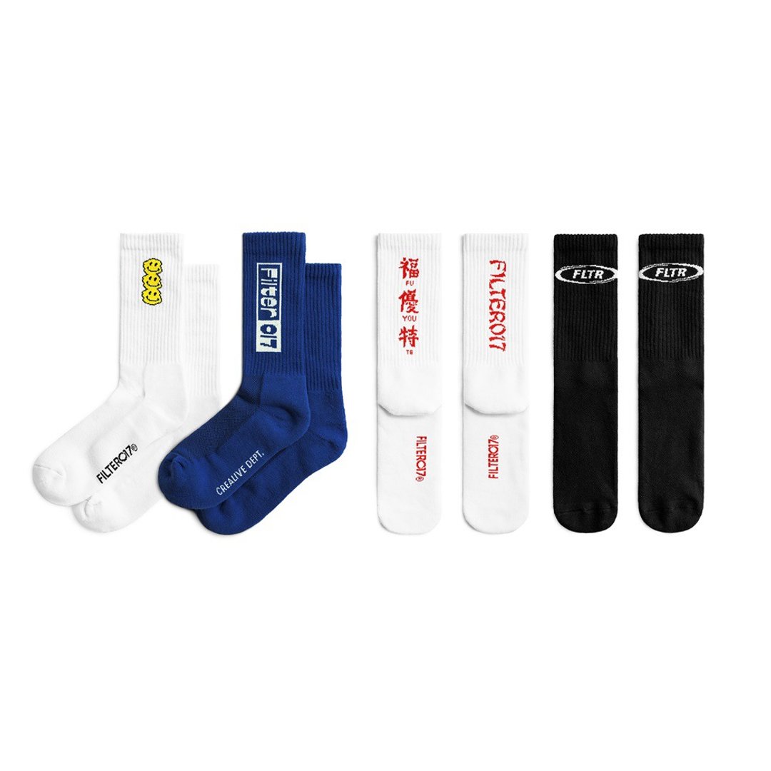 Filter017 Friday Night Series Socks 周末夜系列棉袜 - 袜子 - 棉 