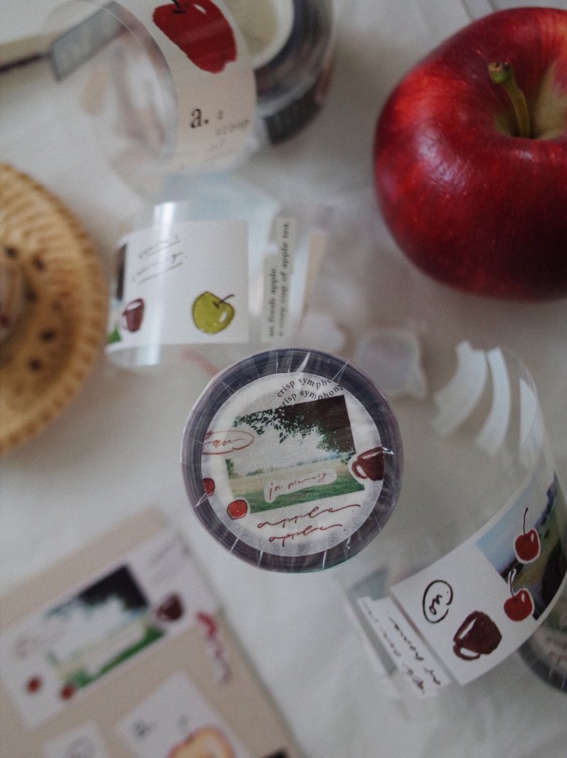 PET 纸胶带 - Apple Tea - 纸胶带 - 纸 