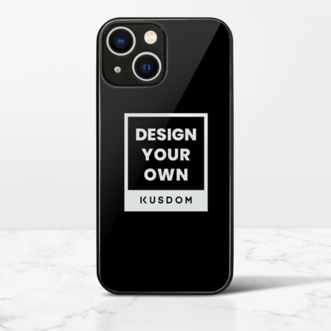 【定制化礼物】iPhone 13 丨mini丨Pro丨Pro Max钢化玻璃壳 - 手机壳/手机套 - 其他材质 白色