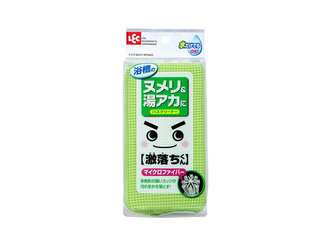 【激落君】浴室用双面清洁海绵(超细纤维&网布) - 卫浴用品 - 其他材质 