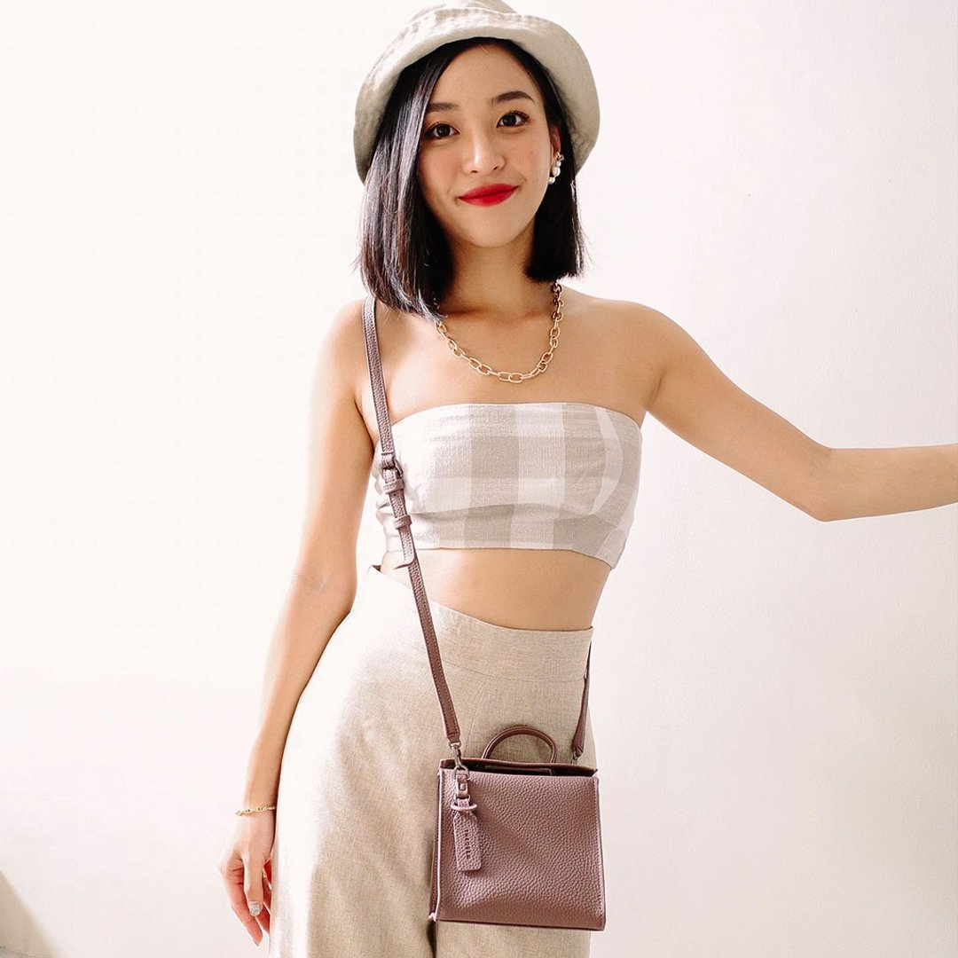 Prism Cross body bag 半三角形手提斜背包 - 手提包/手提袋 - 人造皮革 