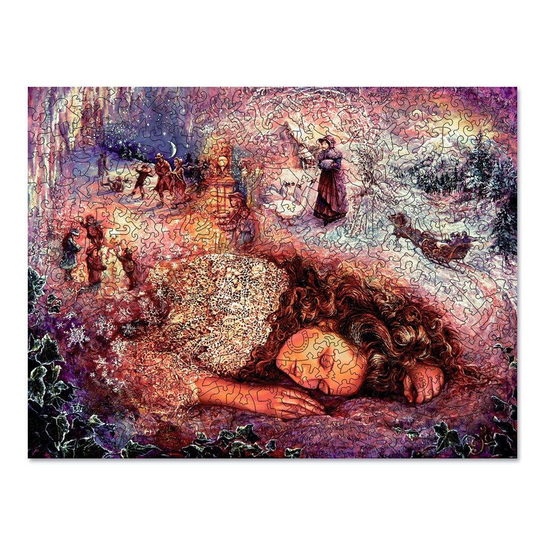 DAVICI Wooden Jigsaw Puzzles - Winter dreaming - 桌游/玩具 - 木头 