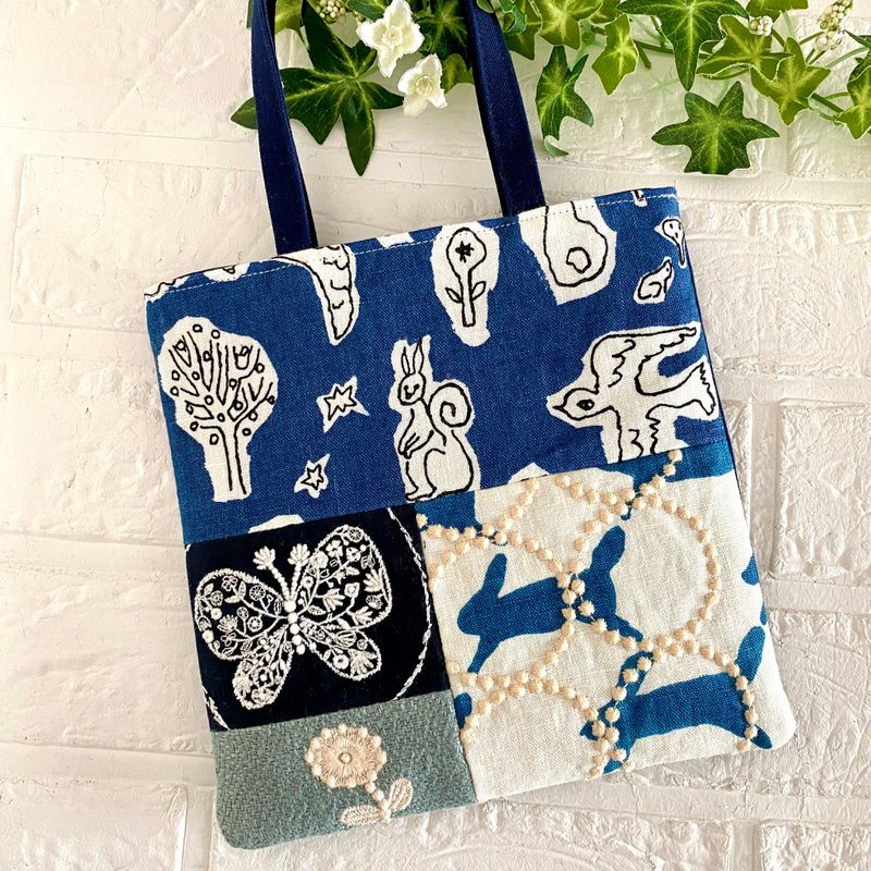 minä perhonen 迷你包 minaperhonen - 手提包/手提袋 - 棉．麻 