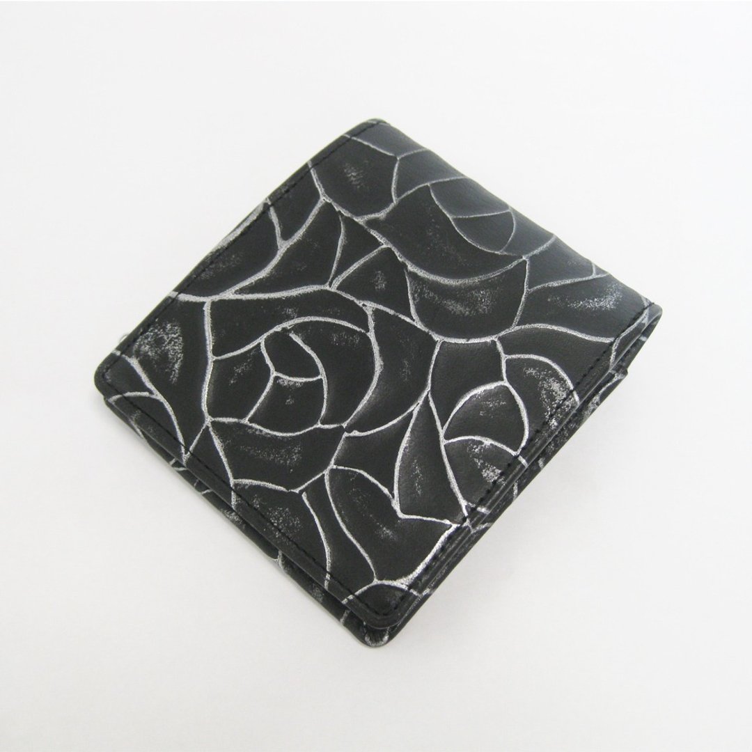 "Metal" Wallet ROSE Bi-Fold Wallet - 皮夹/钱包 - 真皮 银色