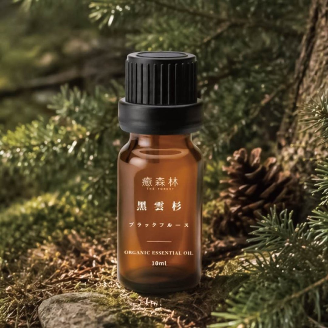 黑云杉天然精油 |100% 天然植萃精油 | 台湾精选香氛精油 扩香专用 - 香薰/精油/线香 - 玻璃 咖啡色