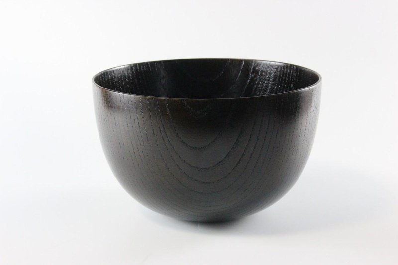 Tsuraichi Bowl Kurosuri L - 碗 - 木头 黑色
