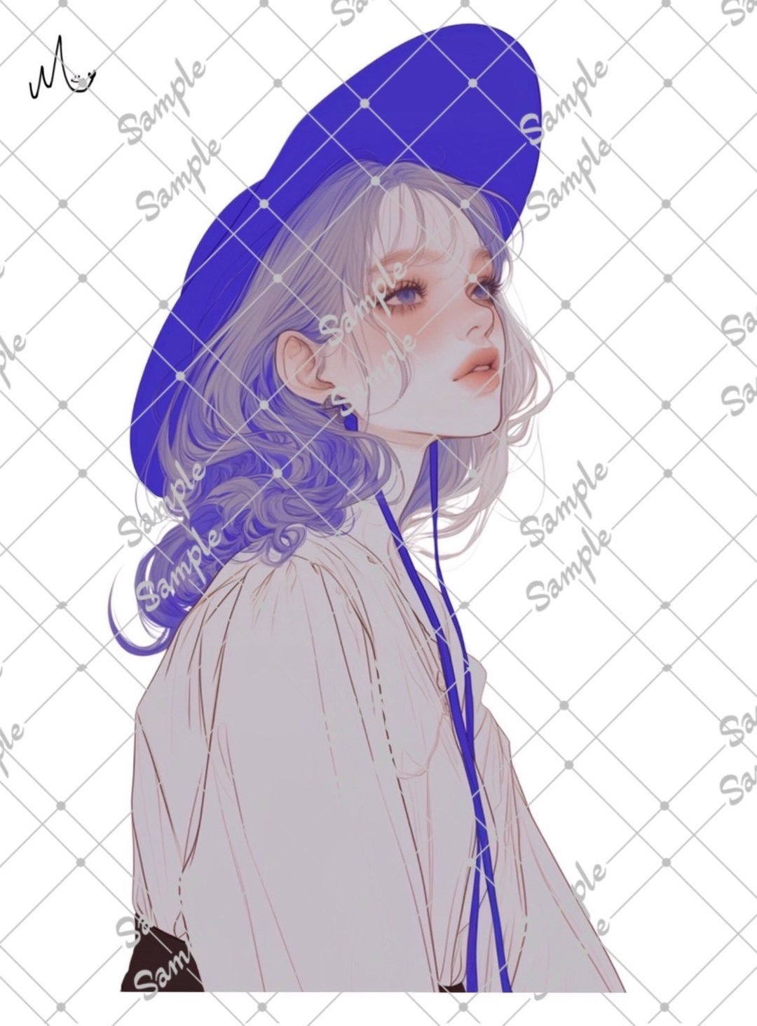 原创人物贴纸 8月新款 - 贴纸 - 纸 