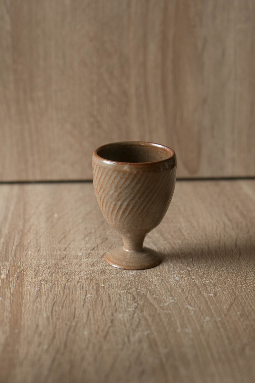 鱼池釉高脚杯 | 酒杯 | 茶杯 - 其他杯子 - 陶 红色