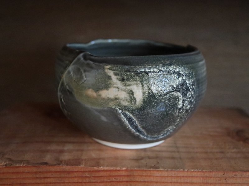 地脉茶盂_ww03 - 茶具/茶杯 - 瓷 黑色
