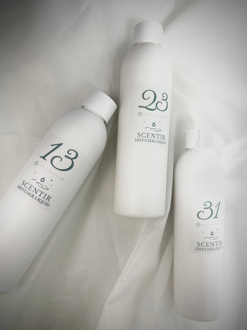 扩香液补充装 200毫升+5支扩香棒 (不附玻璃瓶) - 香薰/精油/线香 - 玻璃 多色