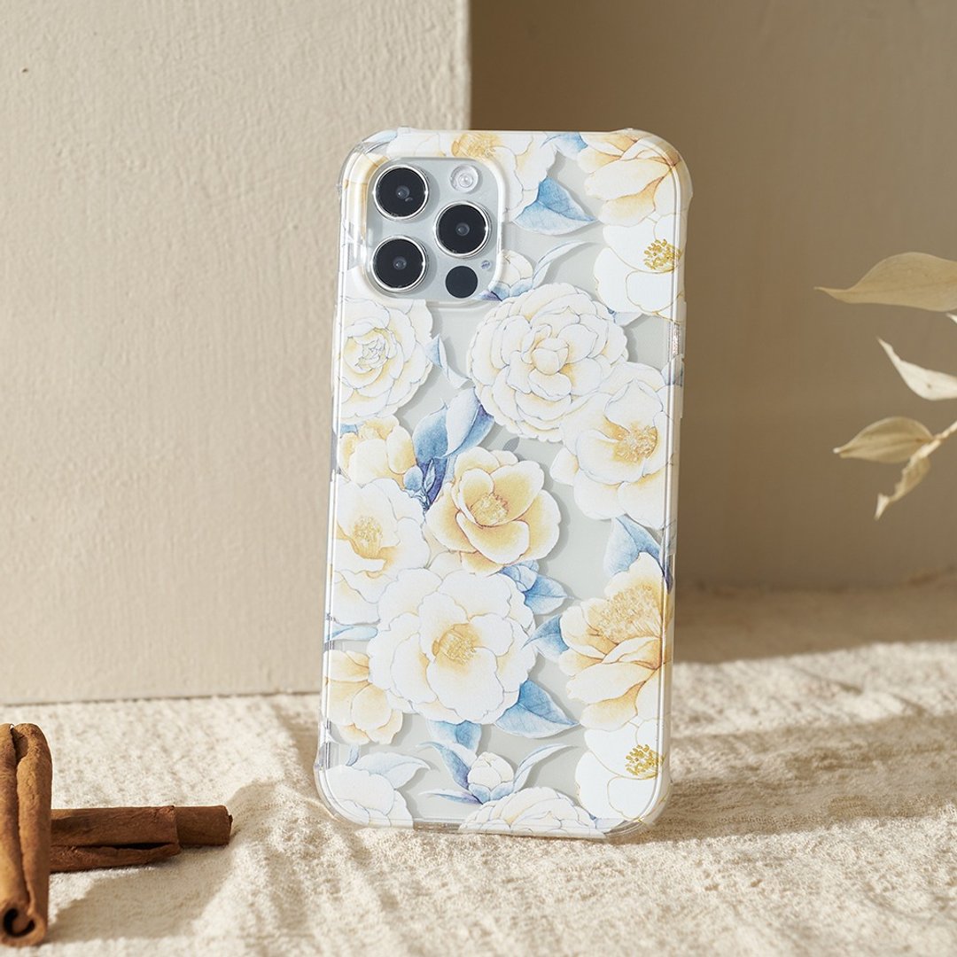 乐意loidesign春枝露浓全气囊防摔iPhone手机壳 - 手机壳/手机套 - 塑料 透明