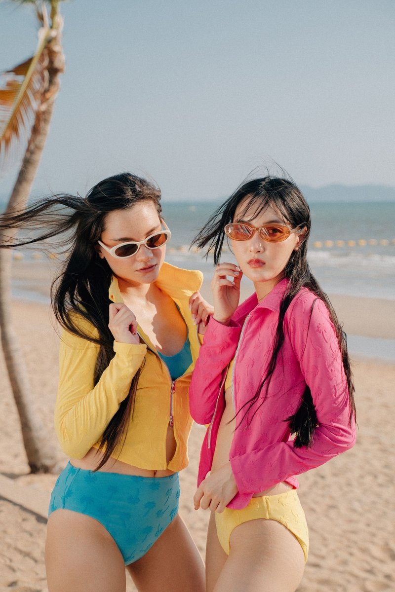 AYA SUNNY DAY : MA AMIE Jacket 长袖两件式泳衣 - 其他 - 其他材质 多色